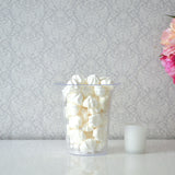 Plastic Candy Jar - Flared Cylinder - Small 15cm Height