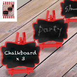 Chalkboard Signs - 3 pack - Red