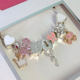 Cinderella Pink Princess - Children's Charm Bracelet