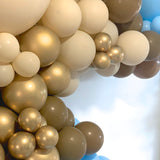 Balloon Garland Arch DIY Kit - Large 3.8m - Blue & Brown