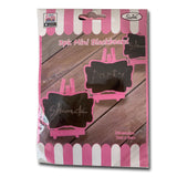Chalkboard Signs - 3 pack - Pink
