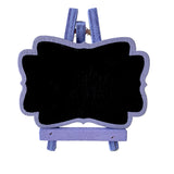 Chalkboard Easel Sign - 3 Pack - Purple