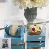 Blue Cupcake Box 