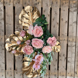 Deluxe Rose Stem - Dusty Pink - 65cm