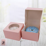 Donut Box - Pink x 4 - 10cm