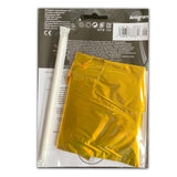 Foil Balloon "LOVE" Gold - DIY Inflation & Self Sealing - 63cm