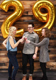 Foil Number Balloon - Gold - 2 - 86cm - Large