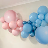 Balloon Garland DIY Kit - Pink & Blue - 1.7m - Gender Reveal
