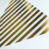 Party Flag Banner Kit - Metallic Gold - 20 x Flags