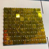 Gold Shimmer Wall Panels x 48 - 30cm x 30cm