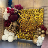 Gold Shimmer Wall Panels x 48 - 30cm x 30cm