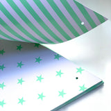 Party Flag Banner Kit - 50 x Green Flags - 8.5m