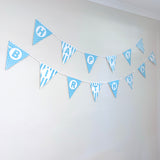 Happy Birthday Banner - Blue - 4.8m