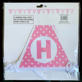 Happy Birthday Banner - Pink - 4.8m