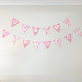 Happy Birthday Banner - Pink - 4.8m