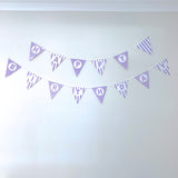 Happy Birthday Banner - Purple - 4.8m