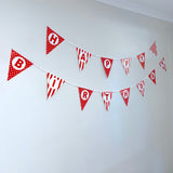 Happy Birthday Banner - Red - 4.8m