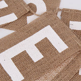 "Sweets" Burlap Banner - 2.4mL