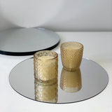 Bulk 10 x Round Centrepiece Mirror - 20cm Diameter