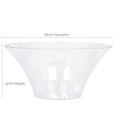 Plastic Candy Jar - Flared Bowl - Small 18cm