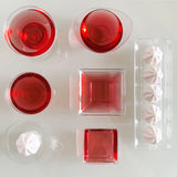 Mini Cocktail Serving Trays - 12 pack