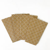 Popcorn Favour Box - 4 Pack - White Lattice