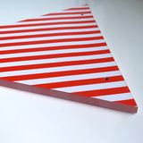 Party Flag Banner Kit - 50 x Red Flags - 8.5m