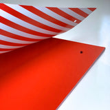 Party Flag Banner Kit - 50 x Red Flags - 8.5m
