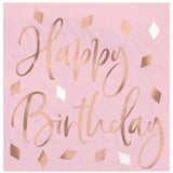 Rose Gold Blush - Party Table Kit - 8 Guests