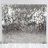 Silver Shimmer Wall Panels x 48 - 30cm x 30cm