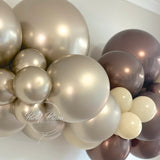 Balloon Garland DIY Kit - Truffle, Champagne & Sand - 1.7m