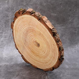 Wooden Round Centrepiece Slice - 20cm