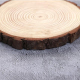 Wooden Round Centrepiece Slice - 20cm