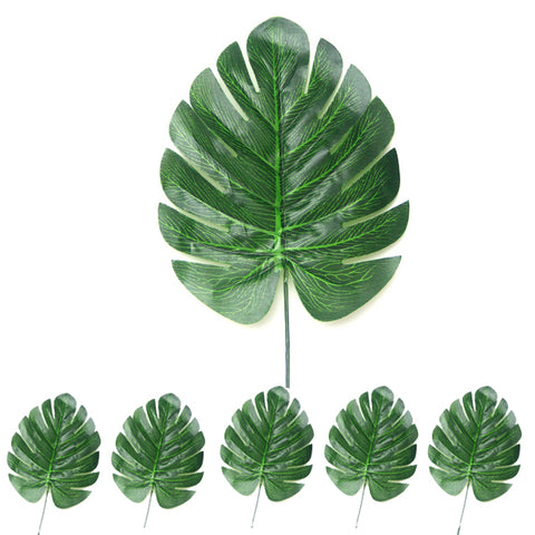 Topical Coconut Leaves - Set of 6 - Small