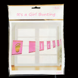 Banner - It's a Girl - Pink & Gold Foil  225cm Length