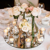 Bulk 10 x Round Centrepiece Mirror - 20cm Diameter